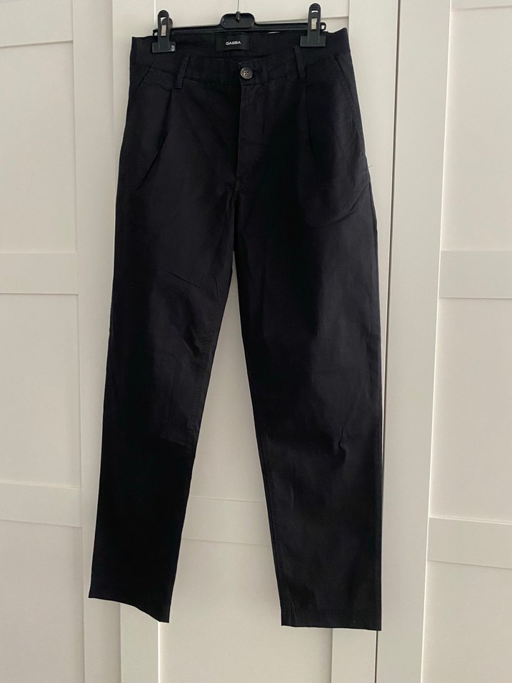 Gabba Erkek siyah Tapered Chino Pantolon - Görsel 4