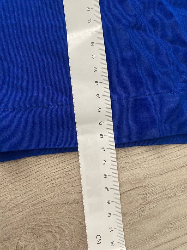 Mavi Uzun Salaş Kadın Pantolon - Görsel 5