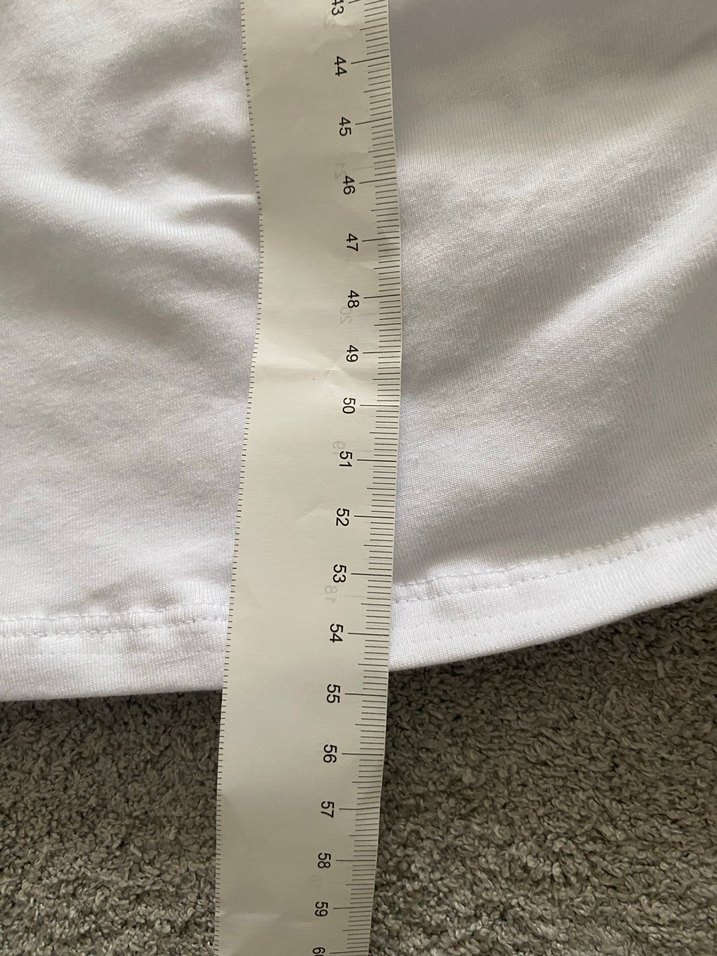 Pamuklu Beyaz Kolsuz Tişört likralı - Görsel 5