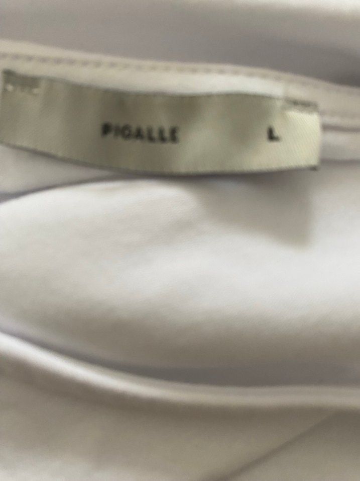 Pamuklu Beyaz Kolsuz Tişört likralı - Görsel 3