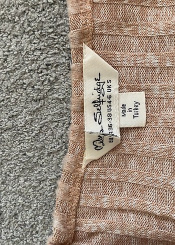 Bej Uzun Kollu Triko Kadın Hırka - Görsel 7