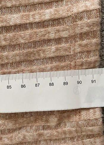 Bej Uzun Kollu Triko Kadın Hırka - Görsel 6