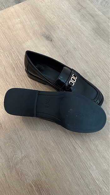 37 Beden siyah Renk Zara Loafer