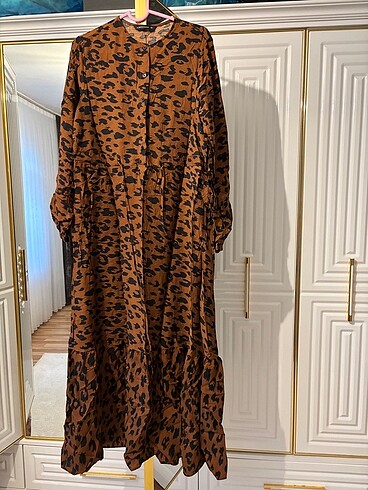 Leopar elbise