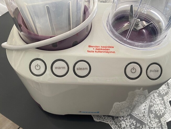 Weewell pişirici-blendar-mama ısıtıcı-sterilizatör - Görsel 2