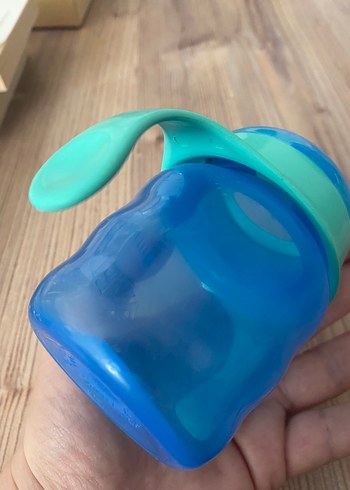Mavi Bebek Biberonu avent alıstırma biberonu - Görsel 4