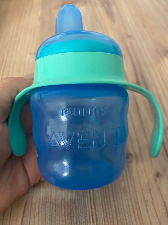 Mavi Bebek Biberonu avent alıstırma biberonu - Görsel 3