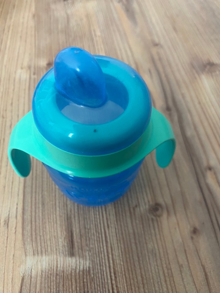 Mavi Bebek Biberonu avent alıstırma biberonu - Görsel 2