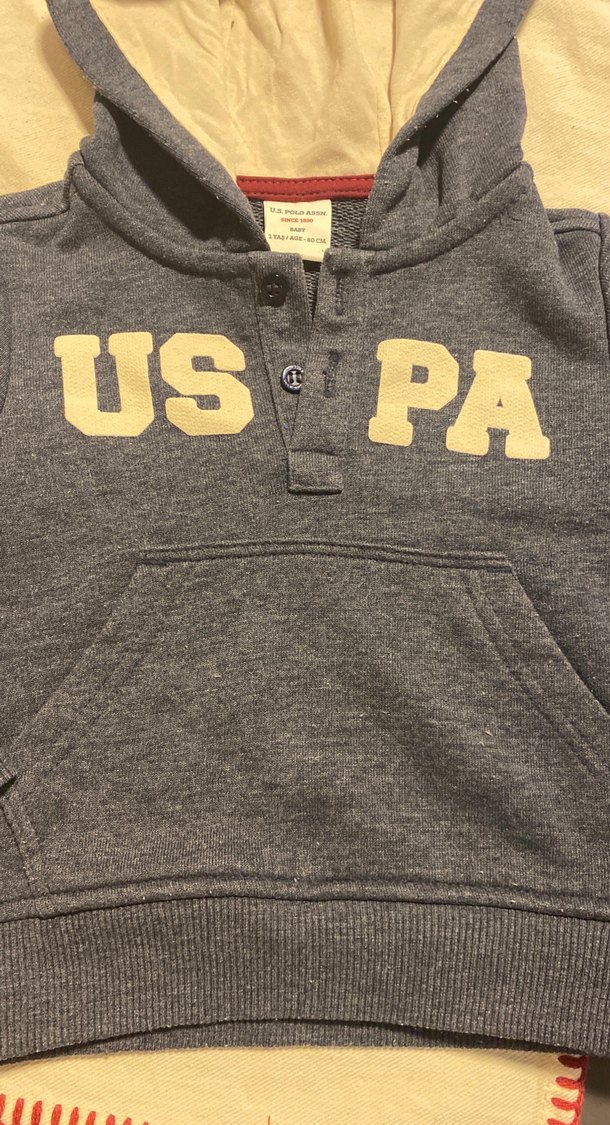 Koyu Gri Kapüşonlu Erkek Çocuk Sweatshirt - Görsel 2