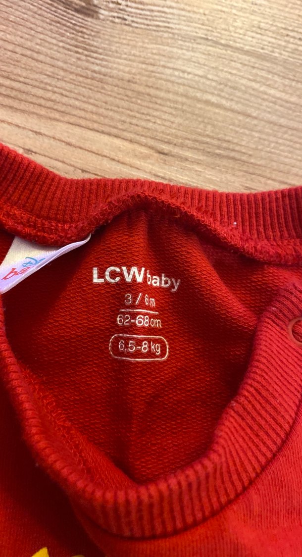 Uzun Kollu Mickey Mouse Baskılı Erkek Sweatshirt - Görsel 2