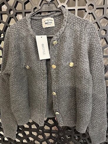 Gri renk zara model hırka