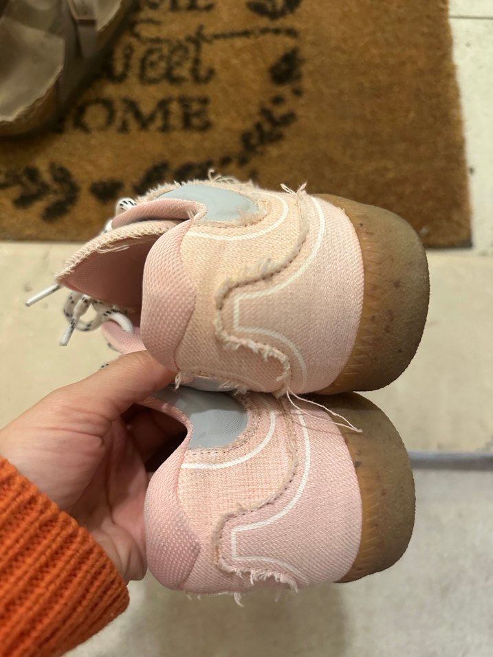 Pembe Kadın Sneakers ganni marka beymenden alındı - Görsel 2