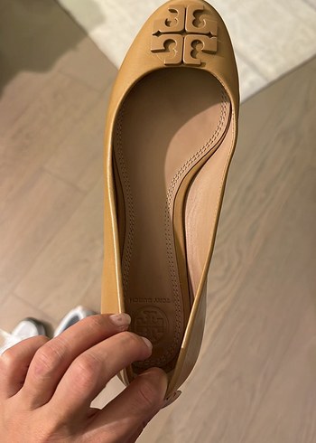 Bej Kadın Tokalı Blok Topuklu Babet - Görsel 2