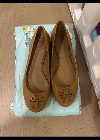 Bej Kadın Tokalı Blok Topuklu Babet - Görsel 7