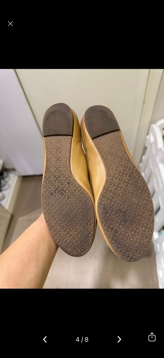 Bej Kadın Tokalı Blok Topuklu Babet - Görsel 4