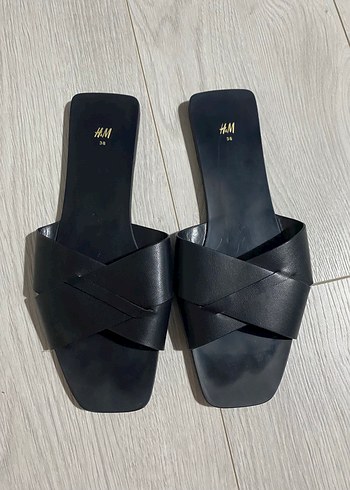 38 Beden H&M Siyah Kadın Terlik
