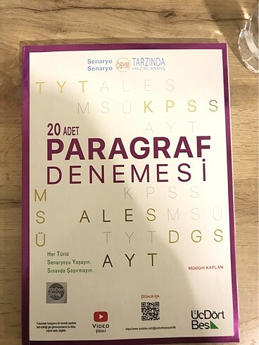 345 paragraf deneme kitabı