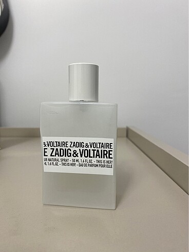 Beden Zadig and voltaire parfüm this is her