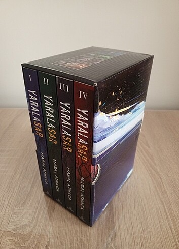  Yaralasar Serisi Set 4 Kitap (Ciltsiz) 