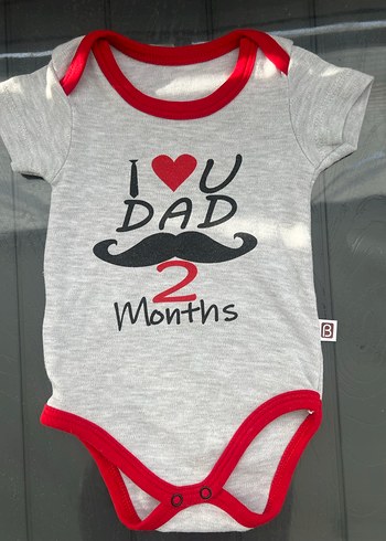 6 ADET AYLARIN YAZILI YEPYENİ BADY - Görsel 3