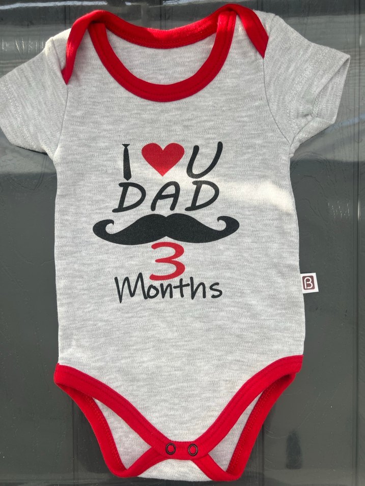 6 ADET AYLARIN YAZILI YEPYENİ BADY - Görsel 4