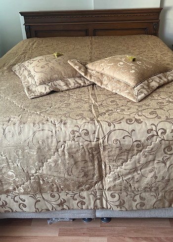 Çeyizlik Özel dikim yatak örtüsü ve yastıkları - Görsel 6