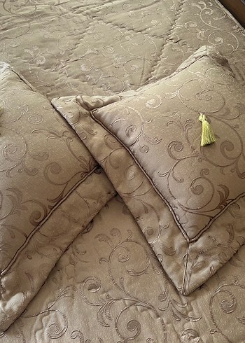 Çeyizlik Özel dikim yatak örtüsü ve yastıkları - Görsel 9