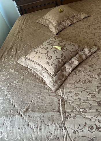 Çeyizlik Özel dikim yatak örtüsü ve yastıkları - Görsel 8