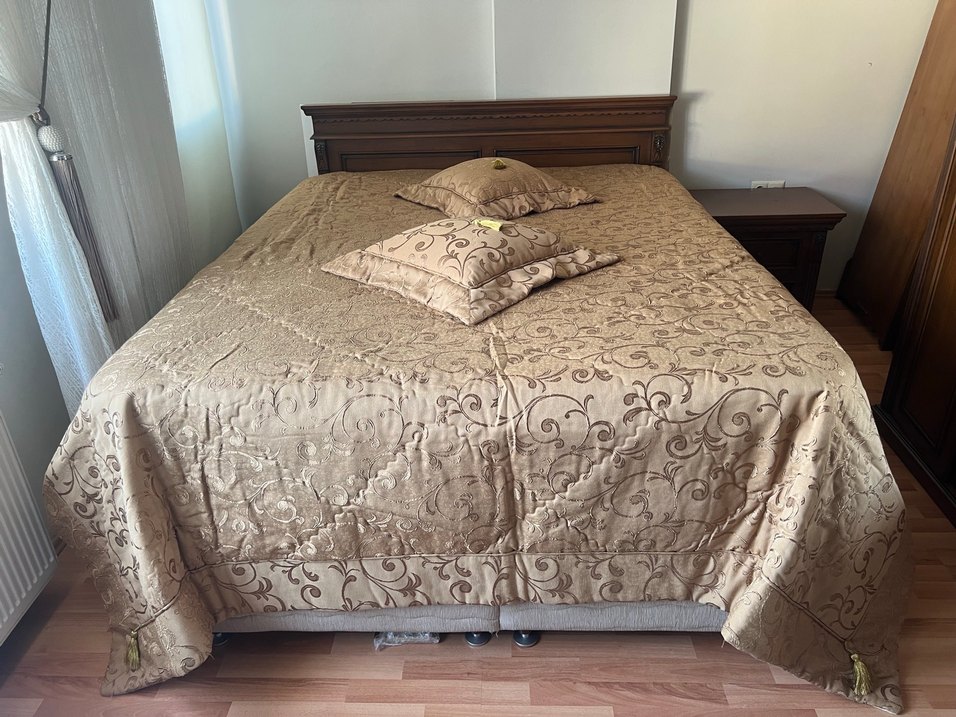 Çeyizlik Özel dikim yatak örtüsü ve yastıkları - Görsel 2