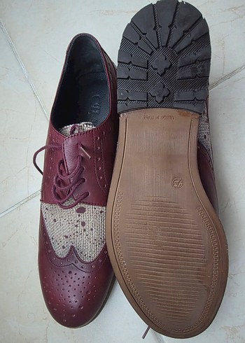 43no SIFIR erkek Oxford Ayakkabı - Görsel 3