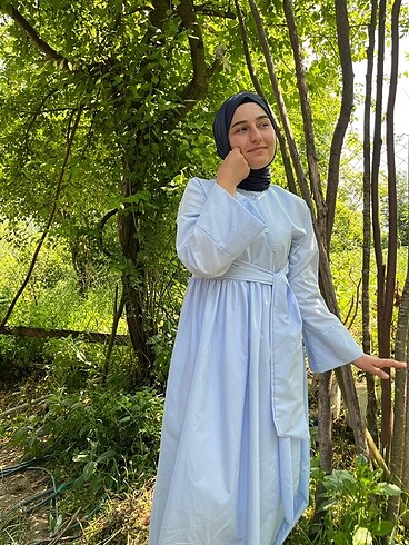 l Beden Yandan baglamalı elbise