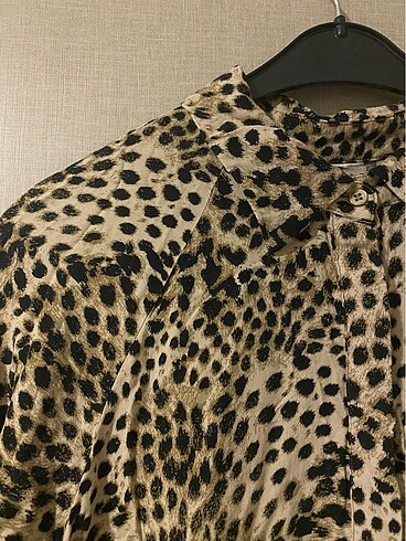 H&M Leopar Desenli Elbise
