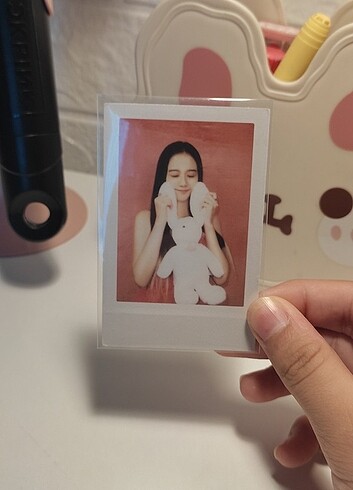 Blackpink Jisoo orjinal polo hasarsız 