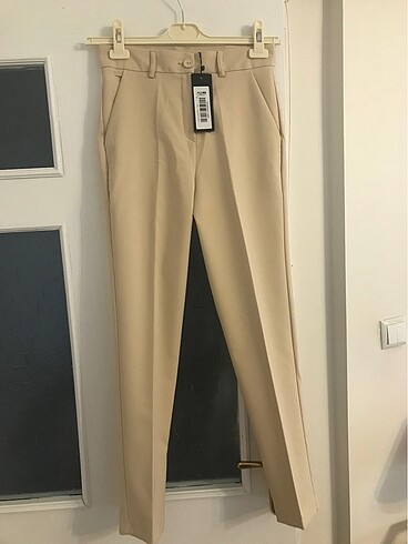 Trendyol Taş Rengi Kumaş Pantolon