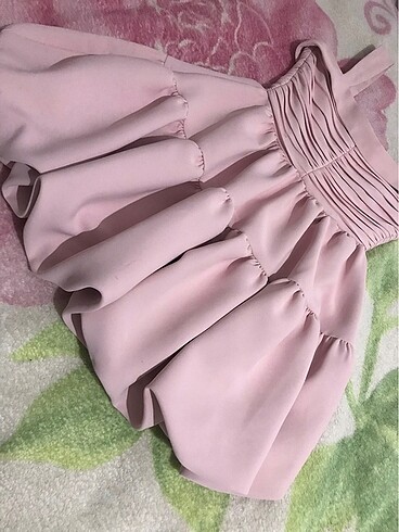 xs Beden pembe Renk ZARA pembe mini elbise