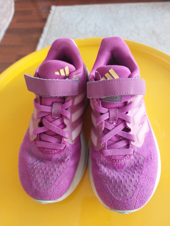 Kız Çocuk Pembe Bağcıksız Spor Ayakkabı - Görsel 3