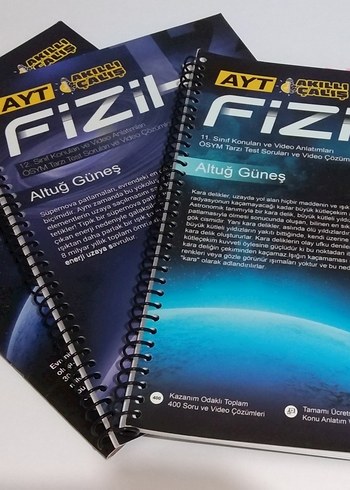 Altug Güneş AYT Fizik Konu Anlatımı Kitapları