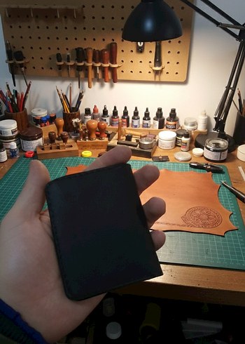 Siyah Erkek %100 Hakiki Deri Cüzdan - Görsel 3