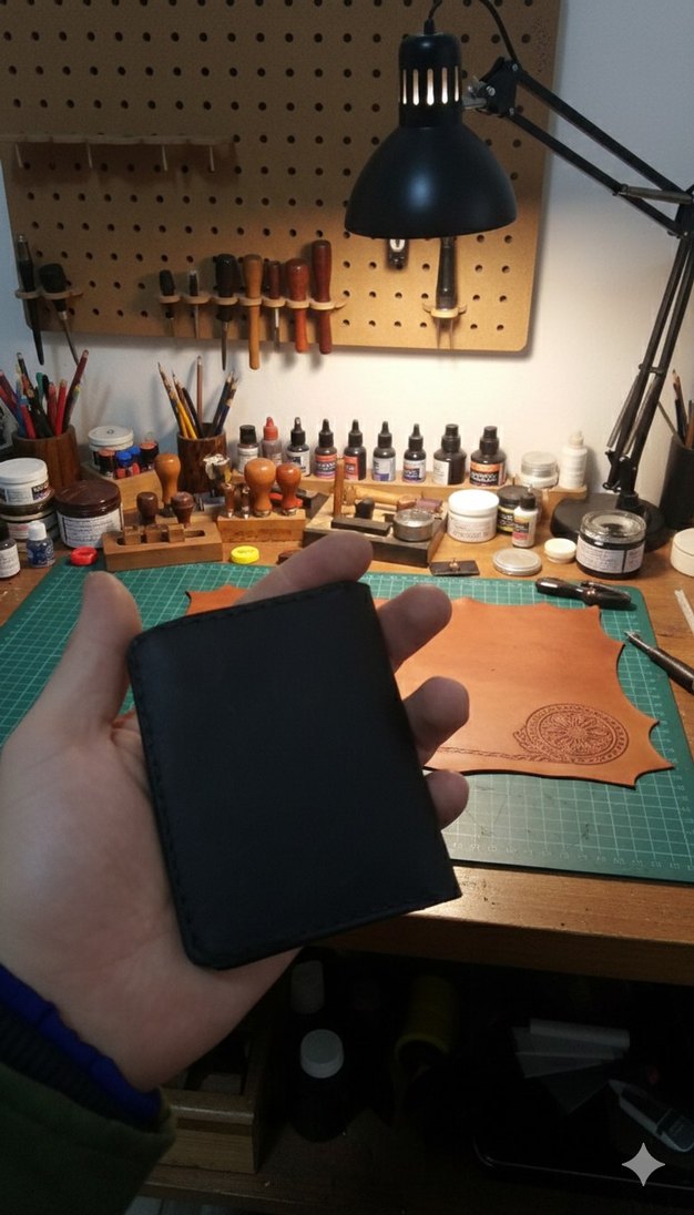 Siyah Erkek %100 Hakiki Deri Cüzdan - Görsel 3