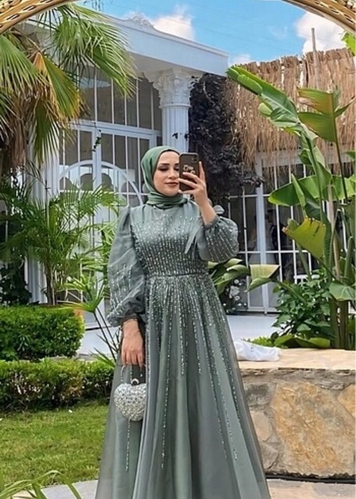 Tesettür abiye - Görsel 2