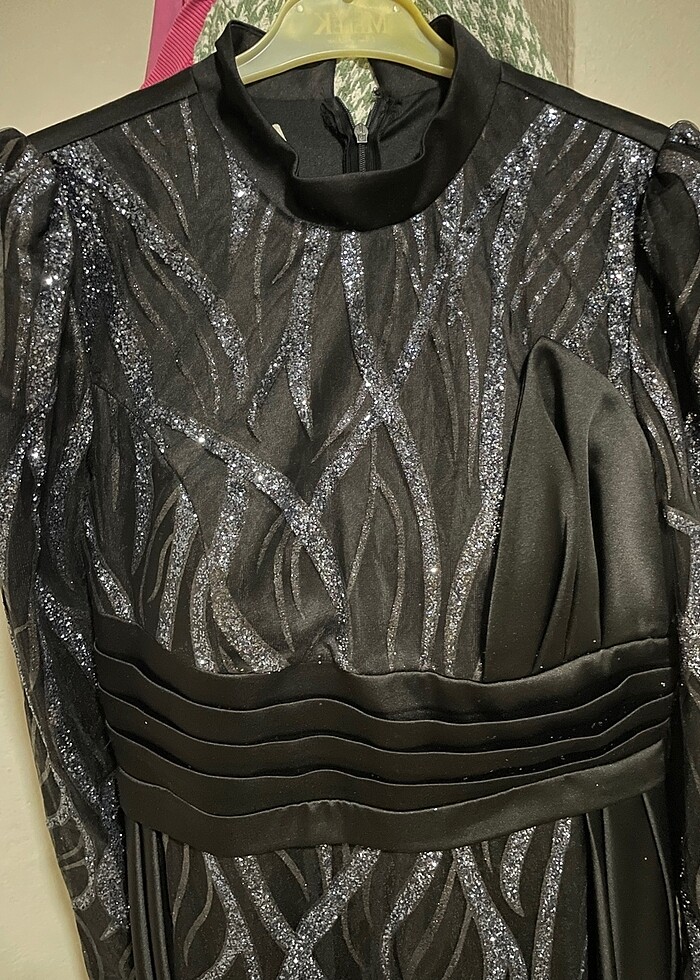 Siyah abiye - Görsel 4