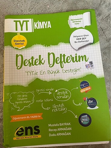 tyt kimya defteri