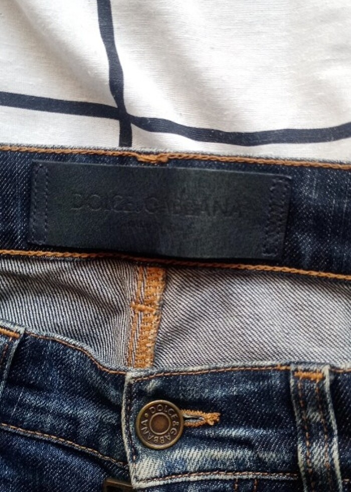 Dolce Gabbana erkek jeans - Görsel 3