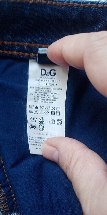 Dolge Gabbana kadın jeans - Görsel 6