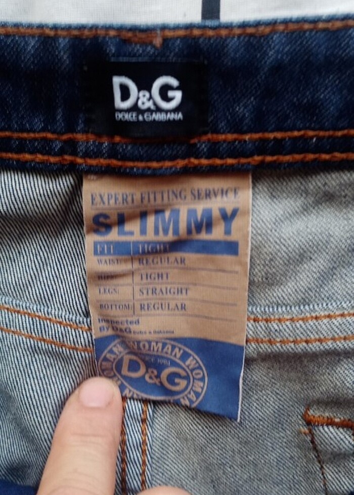 Dolge Gabbana kadın jeans - Görsel 4