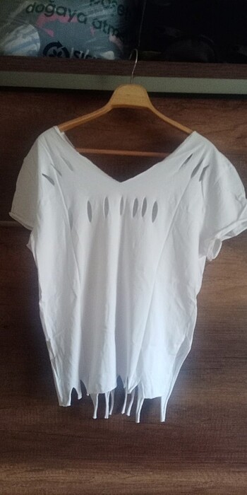 Çılgın yazílı çılgın kesimli 4 tshirt - Görsel 6