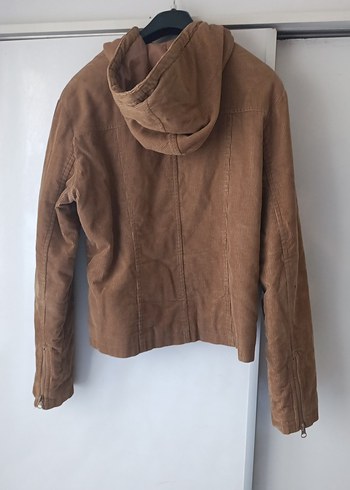 Bej kadife Kadın Ceket - Görsel 2