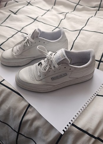 Beyaz Reebok Kadın Spor Ayakkabı - Görsel 2