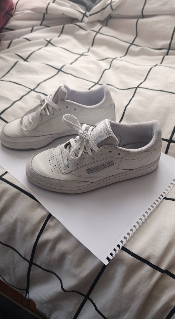 Beyaz Reebok Kadın Spor Ayakkabı - Görsel 2