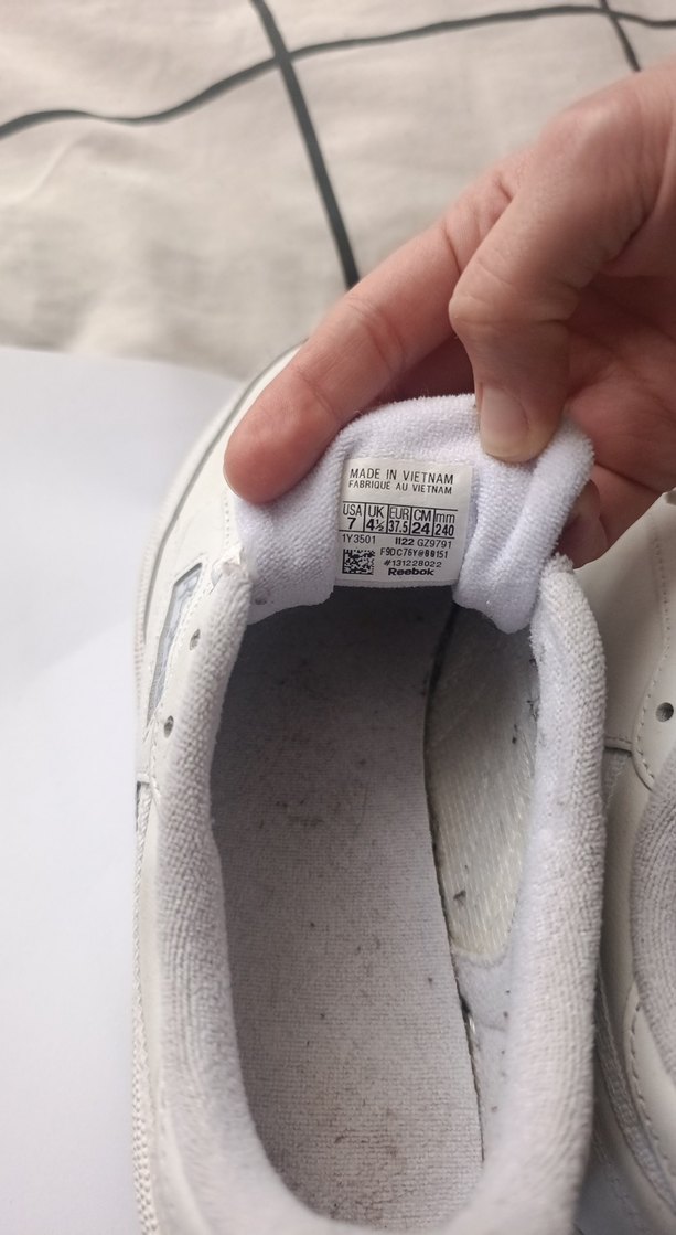 Beyaz Reebok Kadın Spor Ayakkabı - Görsel 5